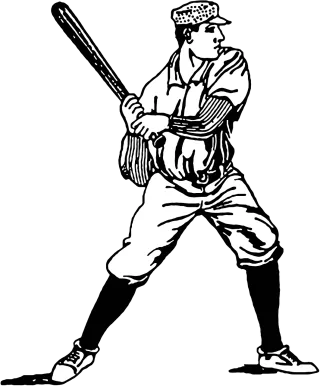 Athlete Athletics Baseball Stickdatei