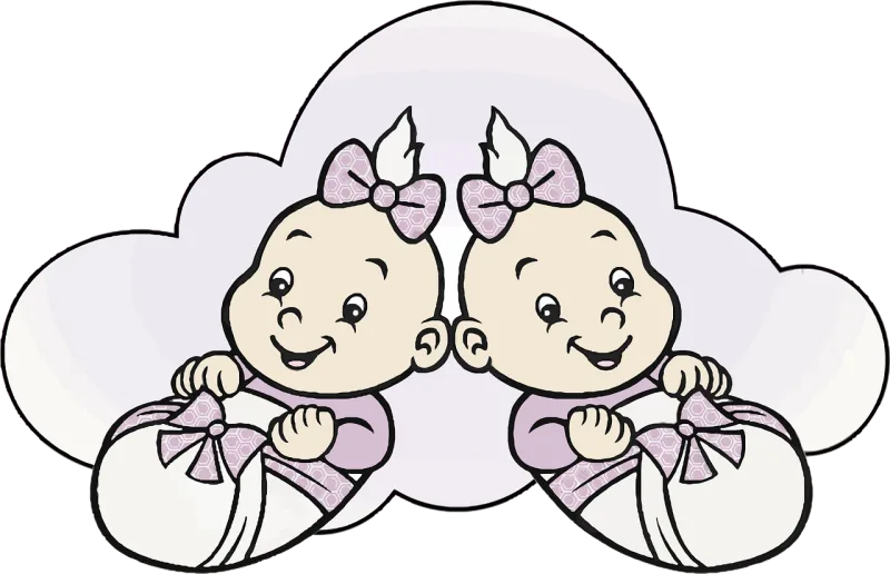 Babies Baby Cartoon Stickdatei – Natur