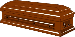Burial Casket Coffin Stickdatei