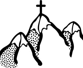 Berg Cartography Fantasy Stickdatei