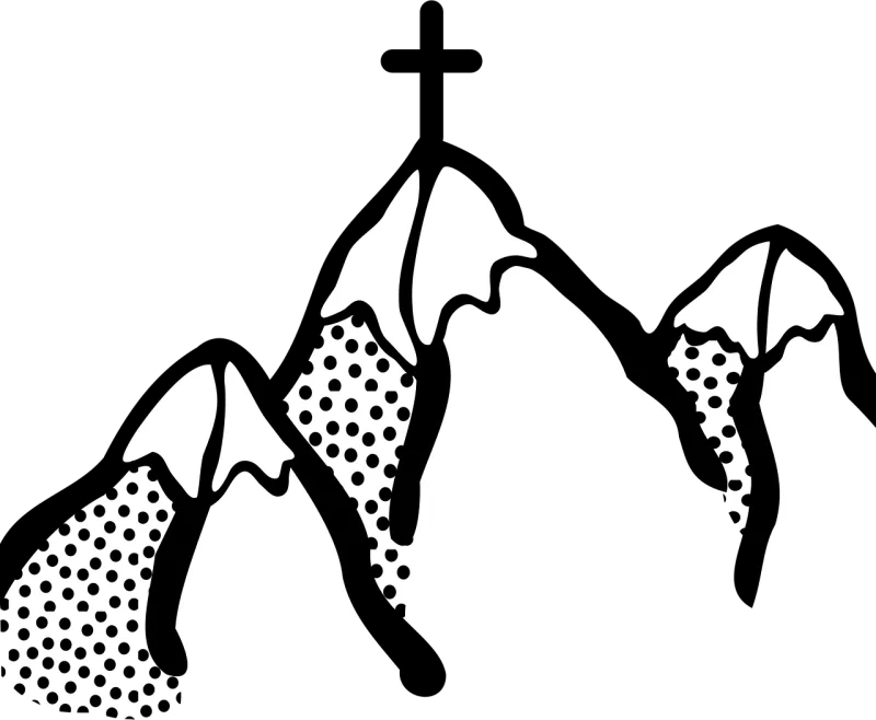 Berg Cartography Fantasy Stickdatei – Natur