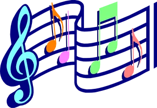 Music Notes Melody Stickdatei