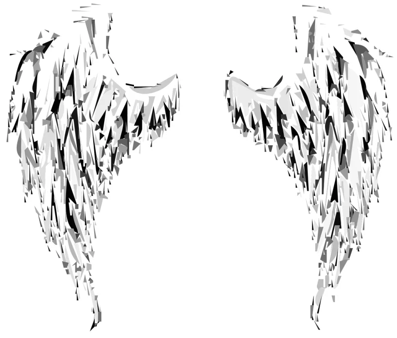 Angel Wings Angel wings Stickdatei – Weihnachten