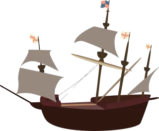 Pirate ship Ship Pirates Stickdatei