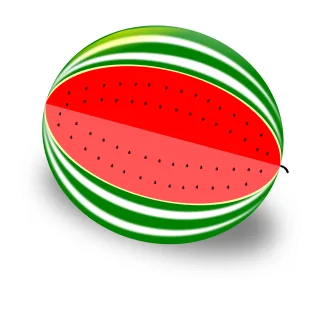 Watermelon Fruit Melon Stickdatei