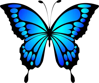Butterfly Insect Animal Stickdatei – Tiere