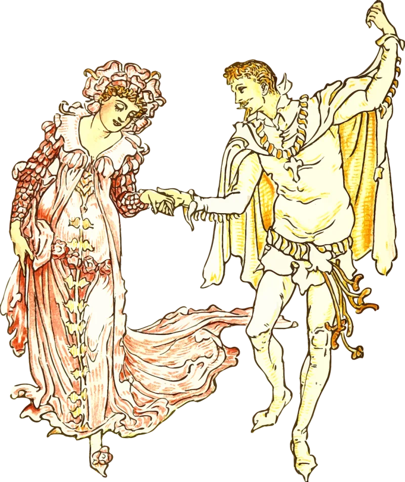 Couple Dance Dancer Stickdatei – Herzen & Liebe
