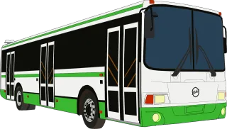 Bus Machine Perspective Stickdatei – Fahrzeuge