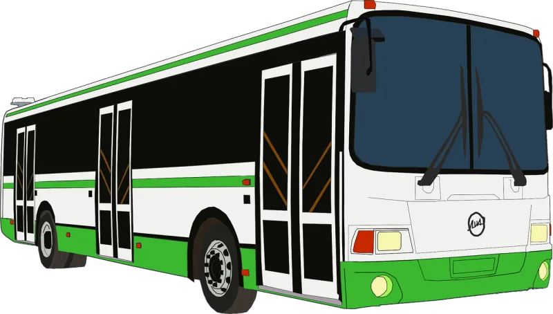 Bus Machine Perspective Stickdatei – Fahrzeuge