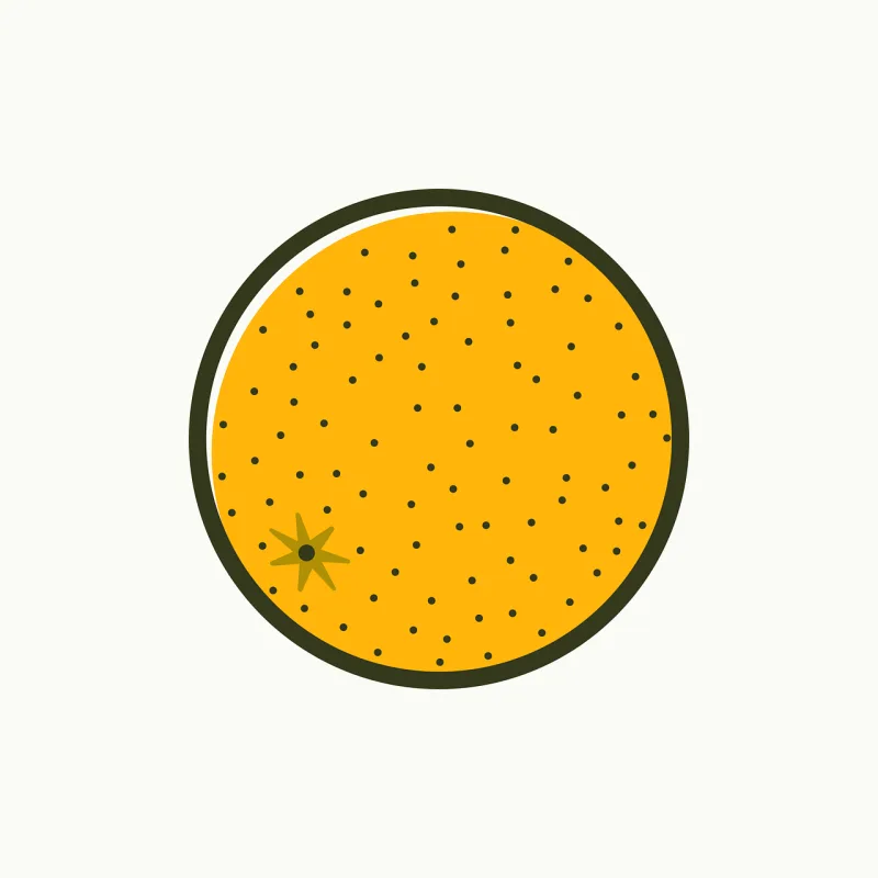 Orange Vitamin Vitamins Stickdatei – Essen & Trinken