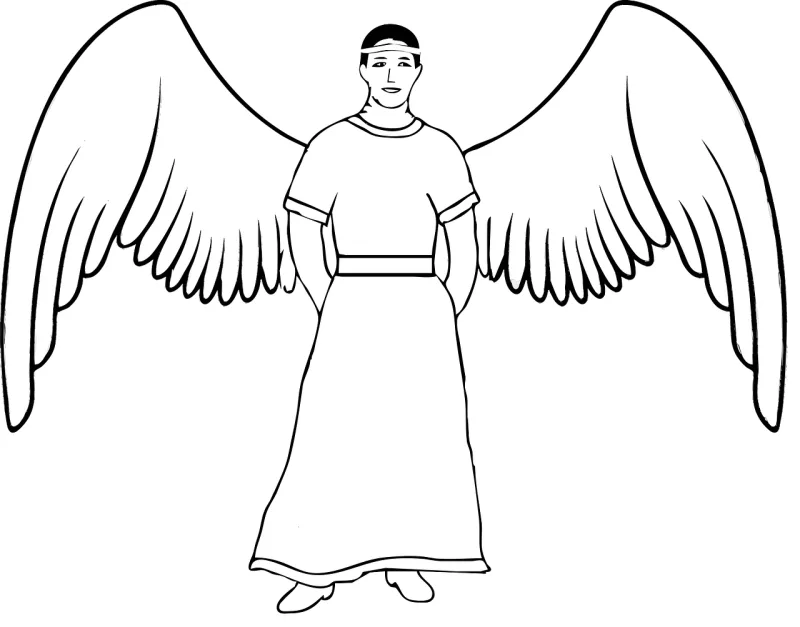Angel Daedalus Greek mythology Stickdatei – Weihnachten
