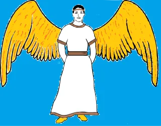 Angel Daedalus Greek mythology Stickdatei