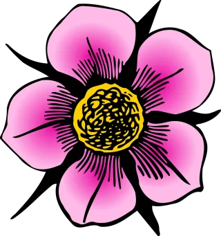 Floral Flower Petal Stickdatei