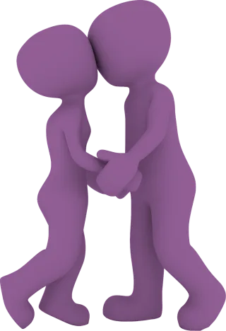 Couple People Man Stickdatei – Herzen & Liebe