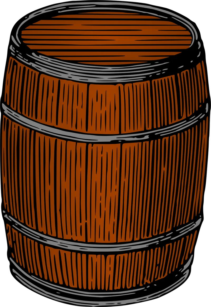 Ale Barrel Beer Stickdatei – Essen & Trinken