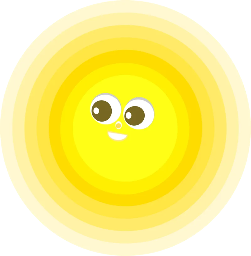 Bright Energy Illumination Stickdatei – Natur