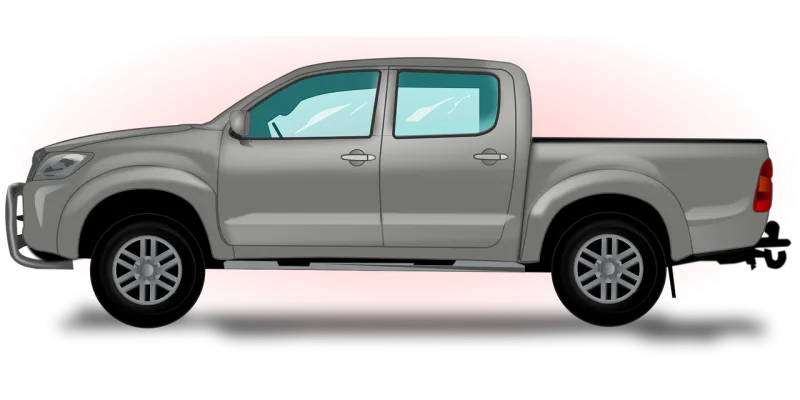 Pickup-truck Car Automotive Stickdatei – Fahrzeuge
