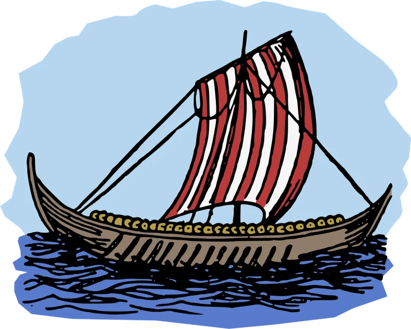 America Nature Boat Stickdatei – Fahrzeuge