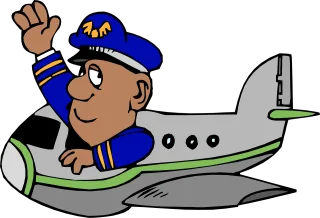 Africa African Airplane Stickdatei