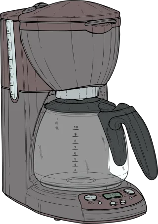 Appliance Beverage Coffee Stickdatei – Essen & Trinken