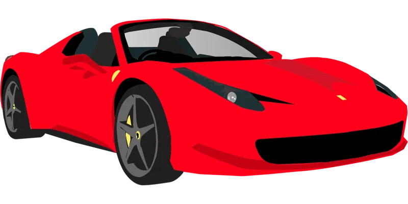 Drive F458 spider Ferrari Stickdatei – Fahrzeuge
