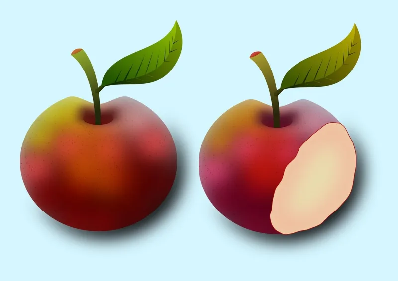 Apple Apples Food Stickdatei – Essen & Trinken
