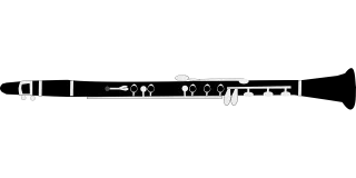 Clarinet Instrument Jazz Stickdatei