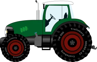 Tractor Agricultural machine Agriculture Stickdatei