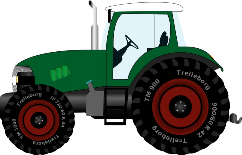 Tractor Agricultural machine Agriculture Stickdatei – Fahrzeuge