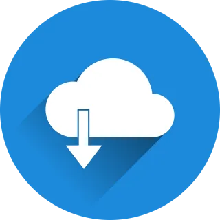 Cloud Download Store Stickdatei