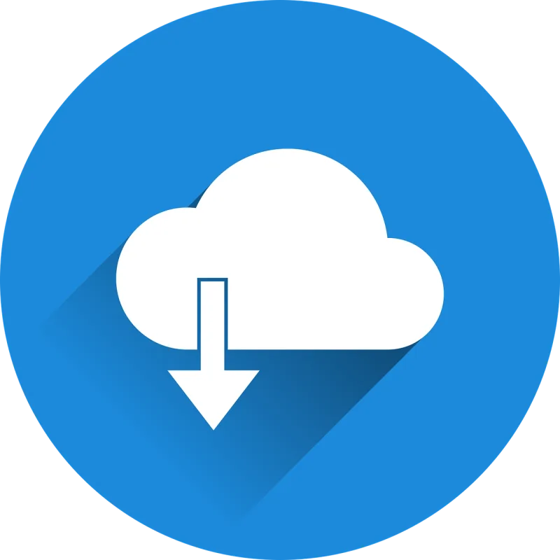 Cloud Download Store Stickdatei – Natur
