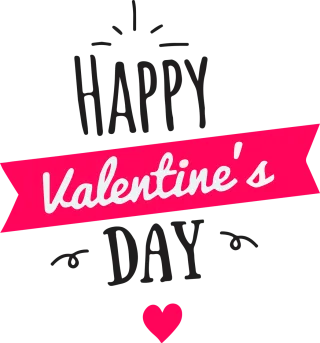 February Holiday Hearts Stickdatei