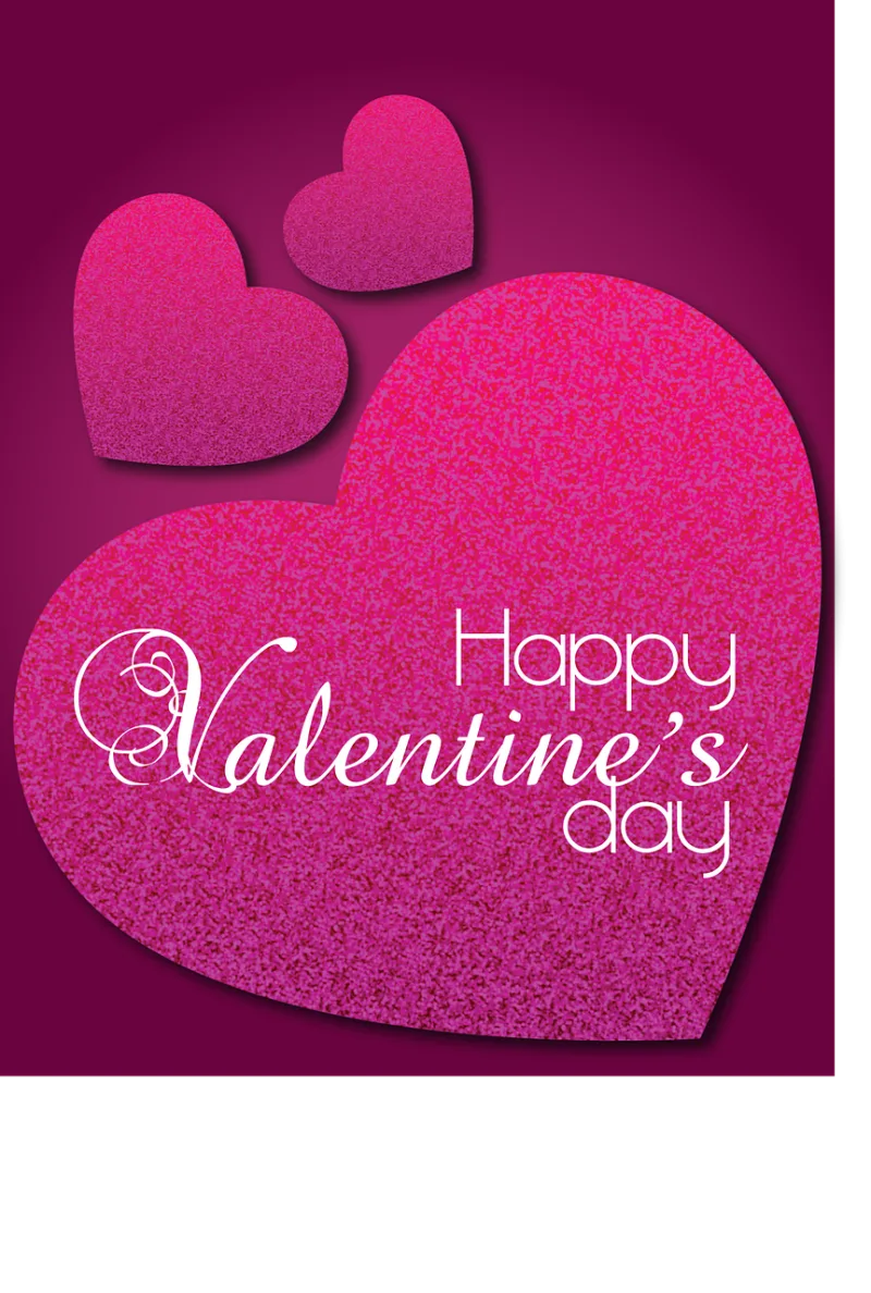 Valentine's day Rose flower Valentine Stickdatei – Herzen & Liebe