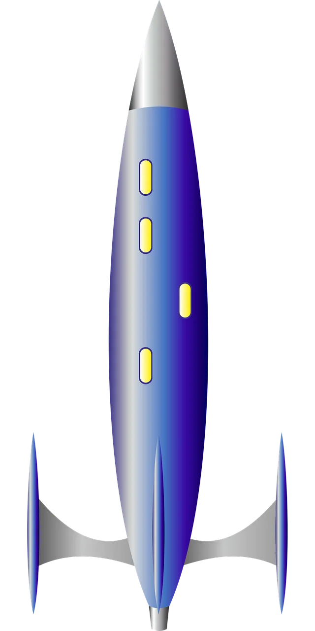 Rocket Spaceship Space travel Stickdatei – Kinder