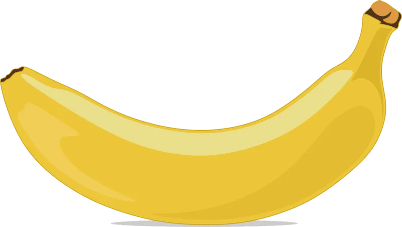 Banana Fruit Yellow Stickdatei – Essen & Trinken