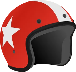 Helm Helmet Red Stickdatei