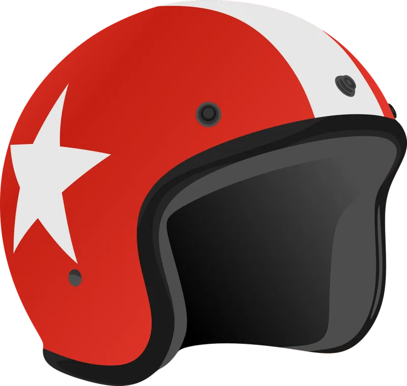 Helm Helmet Red Stickdatei – Fahrzeuge