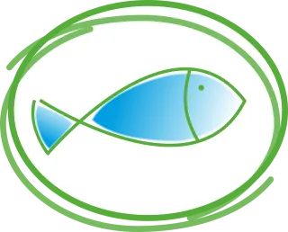 Fish Nature Baptism Stickdatei