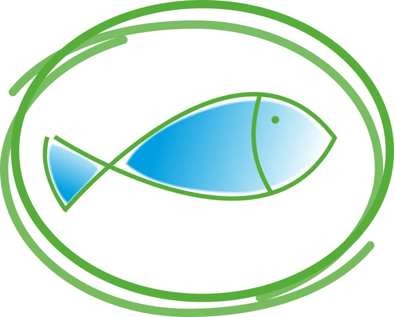 Fish Nature Baptism Stickdatei – Tiere