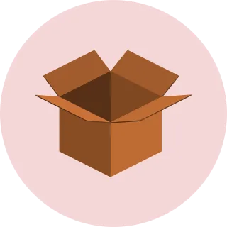 Box Package Delivery Stickdatei