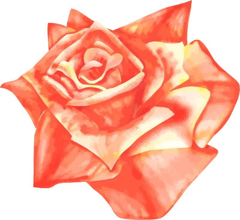 Rose Airbrush Vector Stickdatei – Blumen