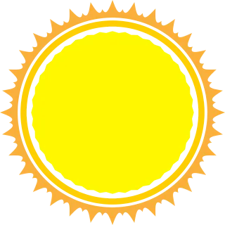 Sun Nature Sunny day Stickdatei
