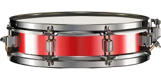 Small drum Snare drum Red Stickdatei