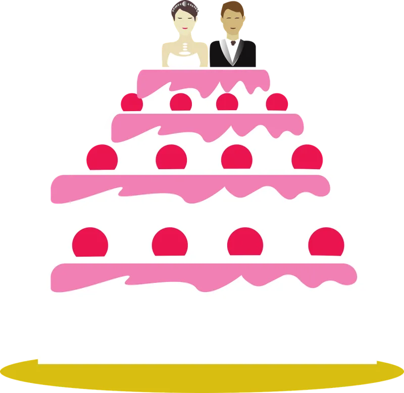 Wedding Couple Love Stickdatei – Herzen & Liebe