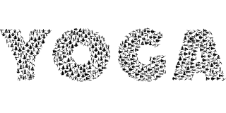 Yoga Typography Type Stickdatei