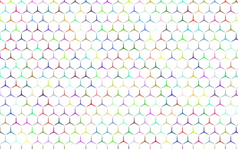 Colorful Prismatic Chromatic Stickdatei – Kinder