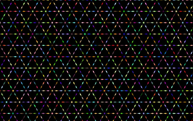 Colorful Prismatic Chromatic Stickdatei – Kinder