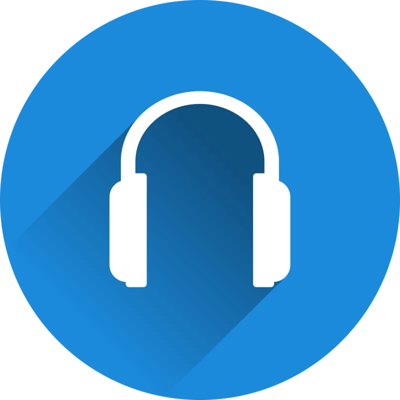 Headphones Headset Music Stickdatei – Musik