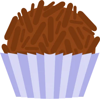 Brigadier Sweet Chocolate Stickdatei