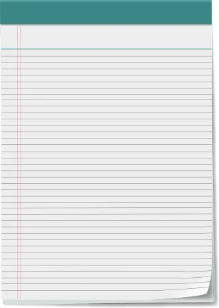 Vector notepad Notepad 5x8 notepad Stickdatei – Musik